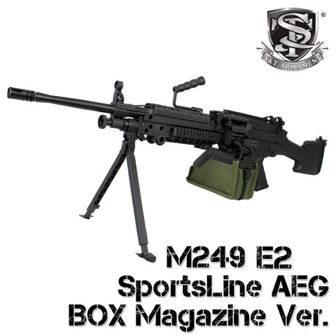 S&T M249 MKII SAW BK with Box Mag (Sport Line)