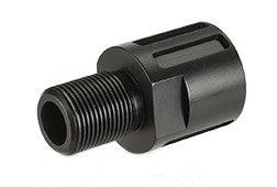 18mm+ to 14mm- thread adaptor for ASG Scorpion EVO