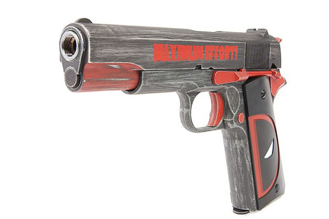 AW Custom 1911 Deadpool 'Maximum Effort' GBB Airsoft Pistol