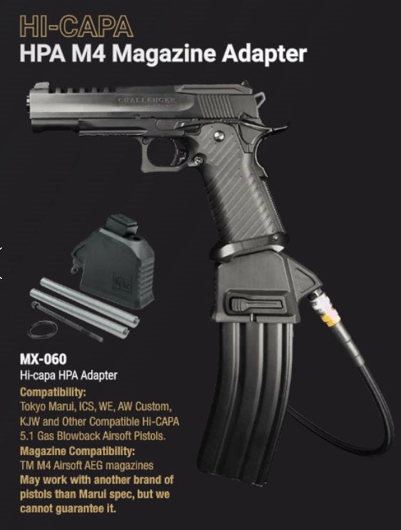 ICS Master Mods Hi-Capa HPA Adaptor – 007 Airsoft Ltd.