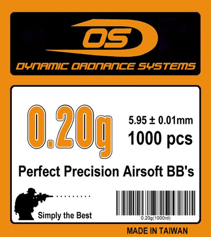 DOS 0.20g Premium BBs (1000rd)