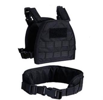 WOSport Kids Tactical Plate Carrier Vest with Battle Belt