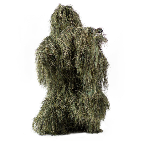 Woodland Ghillie Suit Delux Set – 007 Airsoft Ltd.